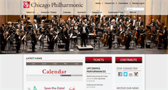 Desktop Screenshot of chicagophilharmonic.org